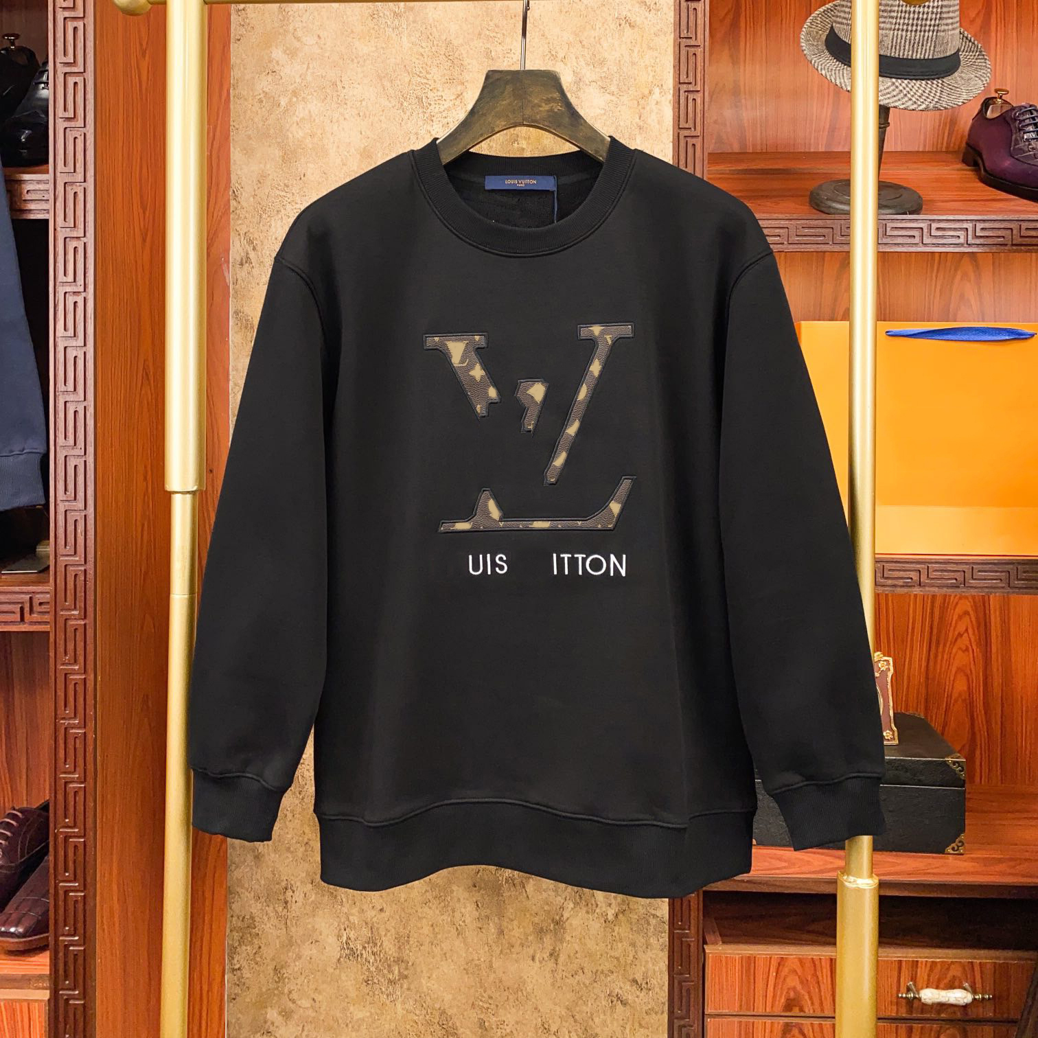 luxury Designer sweatshirt high quality Men's Hoodies sweatshirt embroidered letters sweatshirt round neck long sleeve Fashion Casual Loose