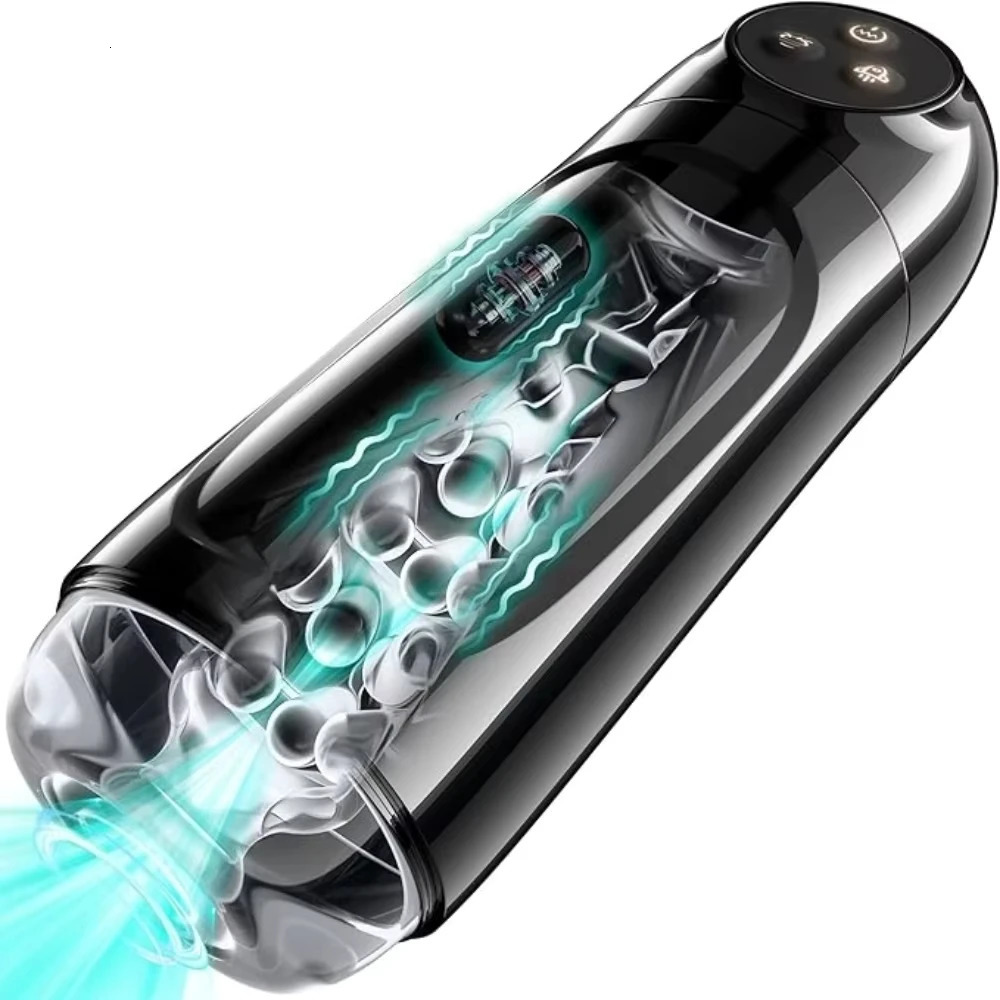 Automatic Sucking Male Masturbator Vibration Blowjob Machine Masturbation Cup With 9 Suction10 Vibrating Modes Sex Toys for Men 260624