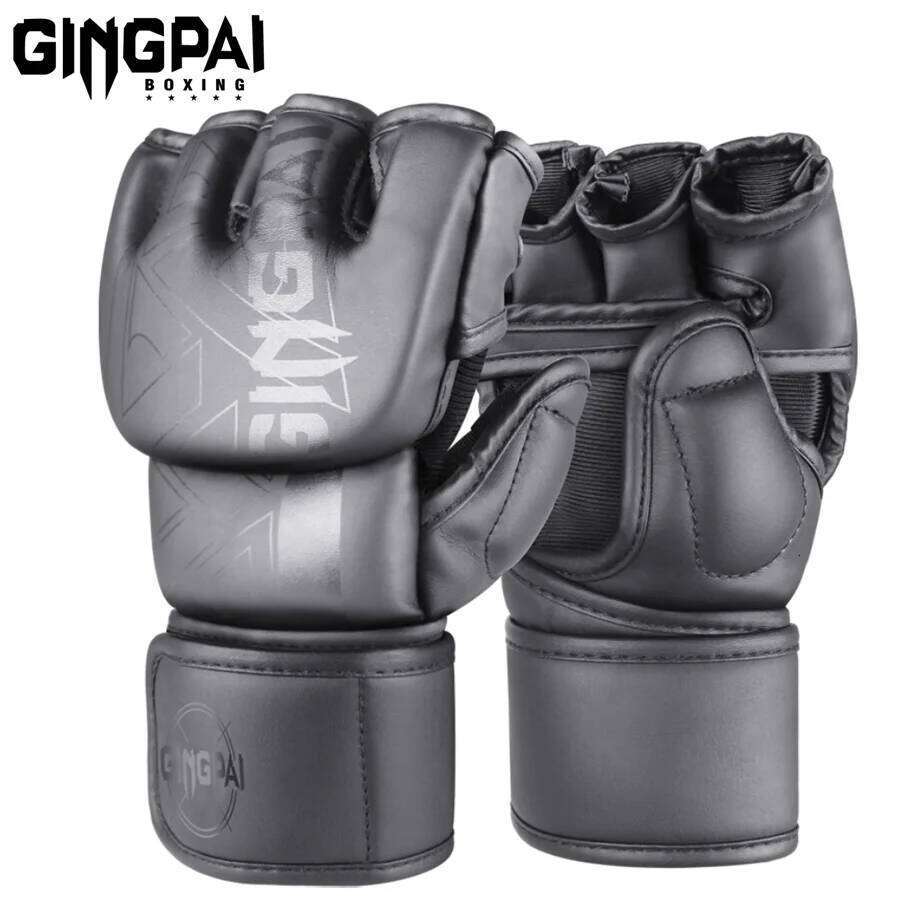 Sparring Men Women Training Professional MMA Half-Finger Boxing Gloves Sanda Free Fighting W260624