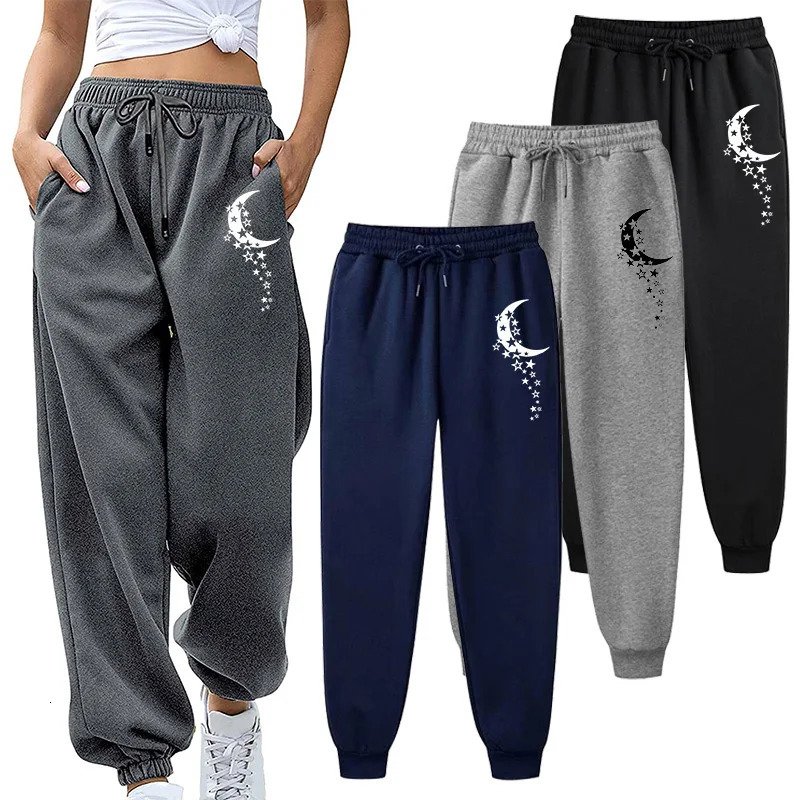 Womens Pants Loose Long Heart Printed Drawstring Outwear Joggers Trousers All Seasons Sweatpants Jogging 260623