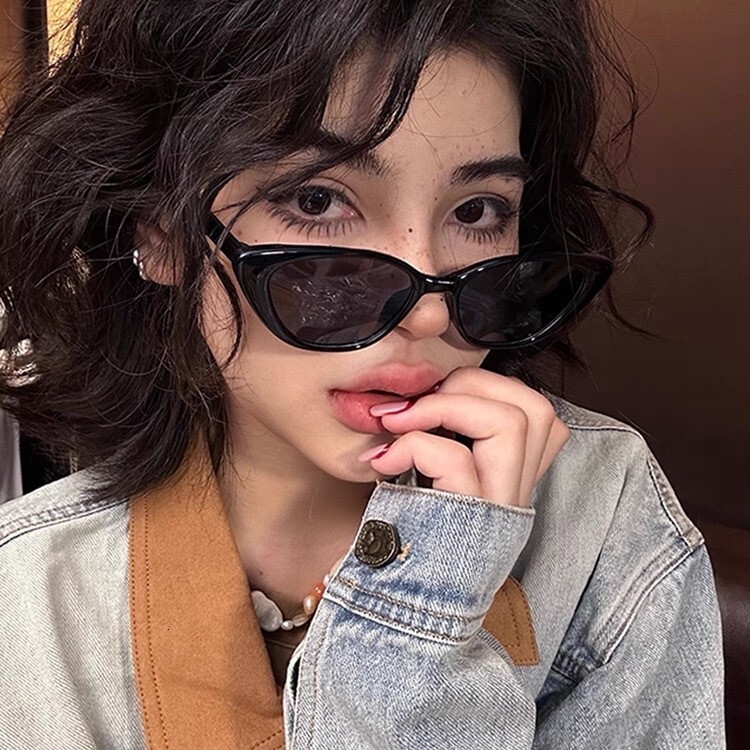 New Model Cat-Eye Acetate Sunglasses GM Women's High-End European And American Style Uv-Protective Sunglasses, Can Be Fitted With Prescription