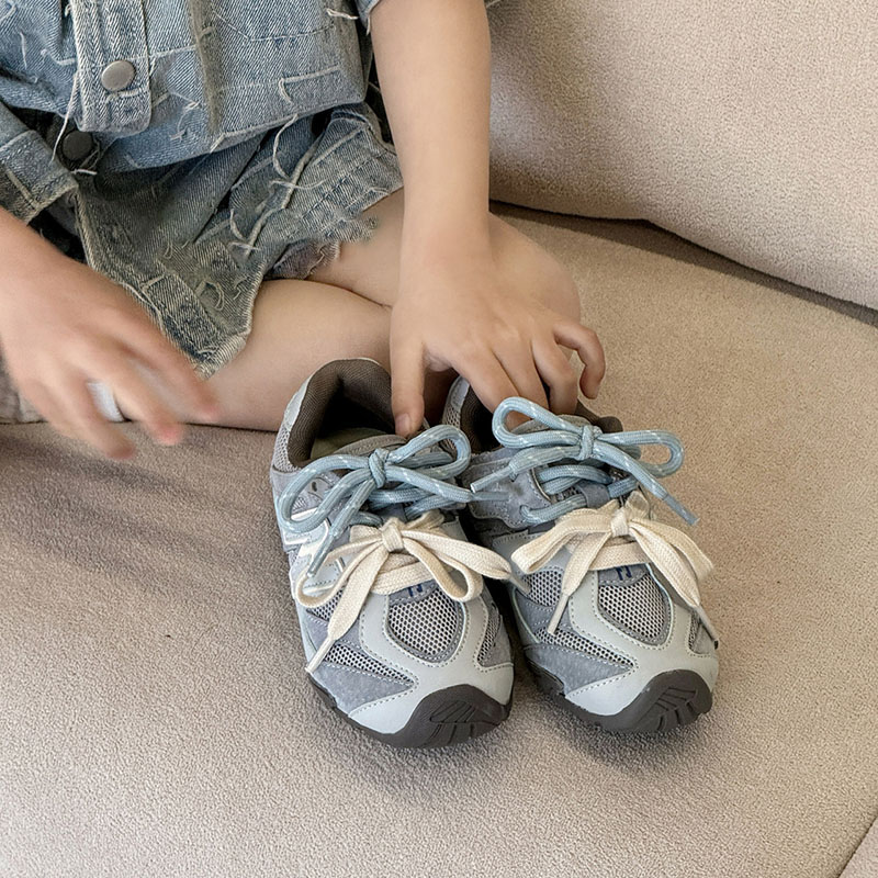 Designer Shoes for Boys and Girls new Children's Training Shoes Spring and Autumn Styles Boys' Casual Sports Shoes for Medium and Older Ch