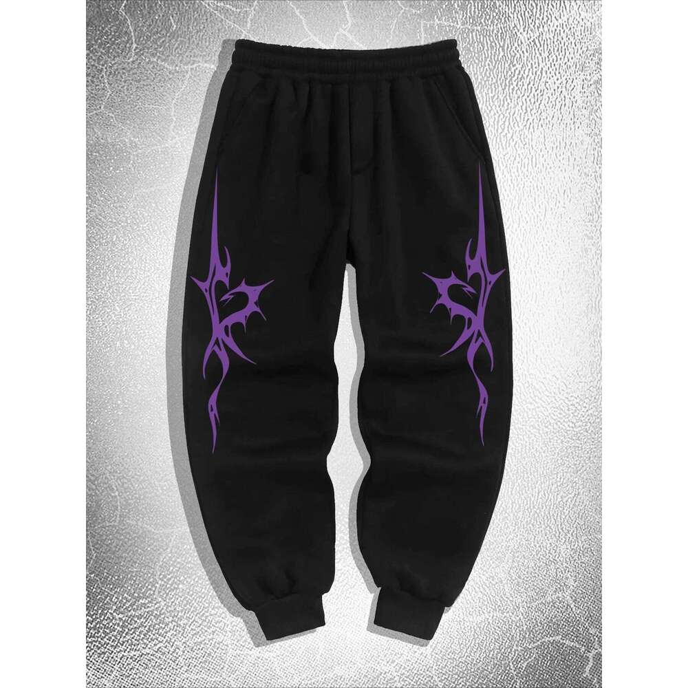 Summer 2026 Fashion New Product Gothic Retro 3D Printed Sports Casual Hip-hop Street Wear Loose Pants Plus Size W260624