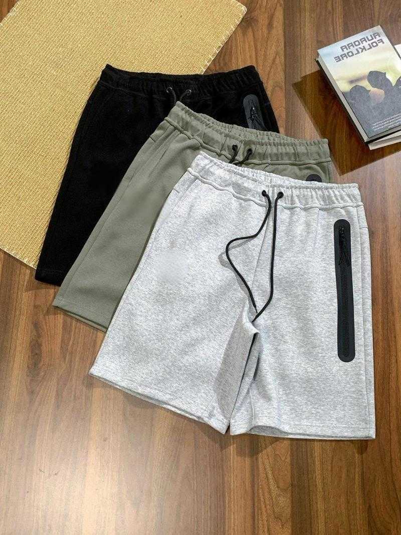 Shorts Mens Cross-Border Knitted Tech Flce Side-Glued Large Flap Pocket Pants Sports 172 L26623