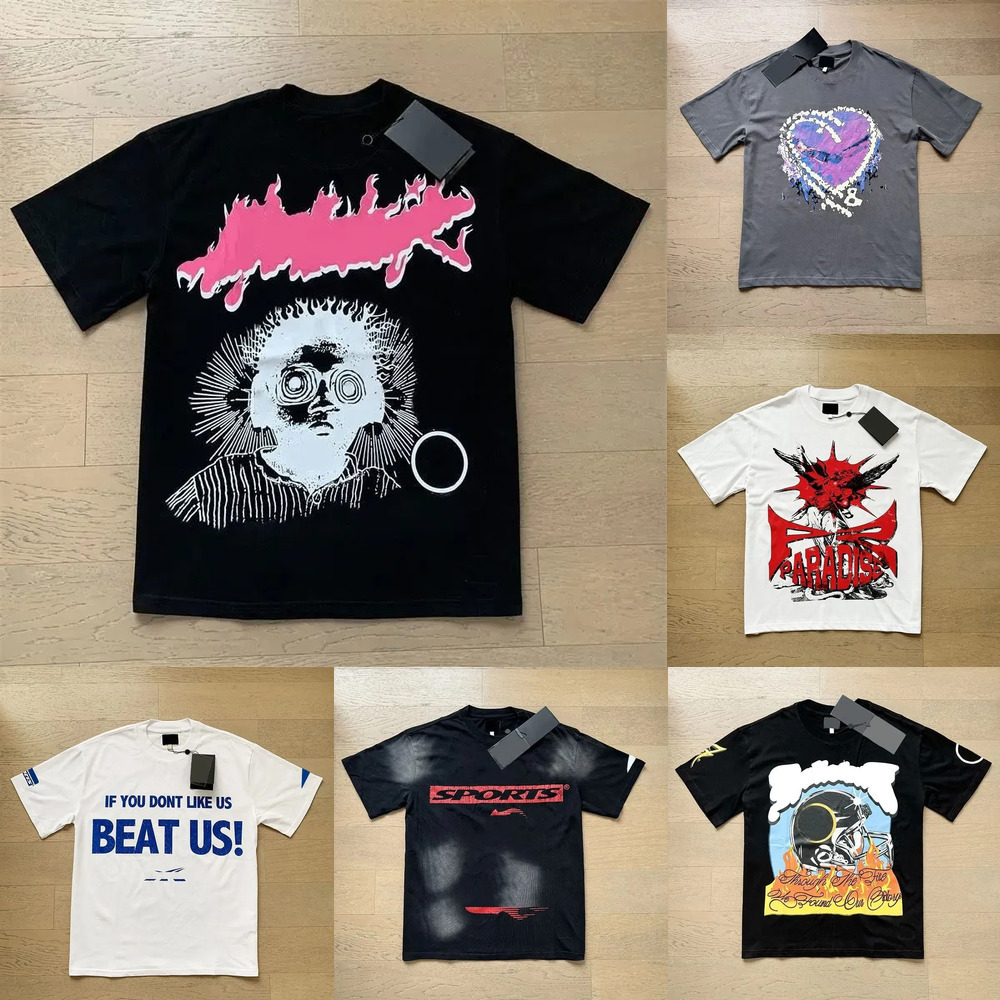 Luxury Designer T Shirt Mens Womens Best Quality Graphic Tees Retro Hip Hop Streetwear Short Sleeve Summer Fashion Cotton Casual Tshirt US Size S XL