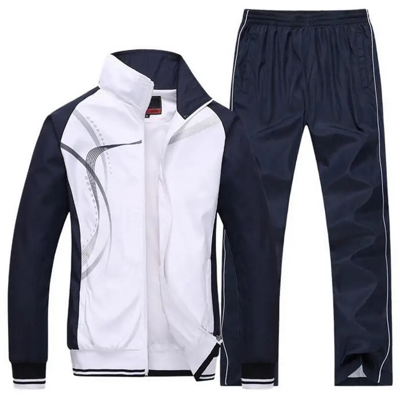 Menswear Mens Sportswear Outdoors Tracksuits Jackets Pants 2Pcs Casual Exercise SportSuit Mens Hoodies and Sweatshirt Set 5XL 260622