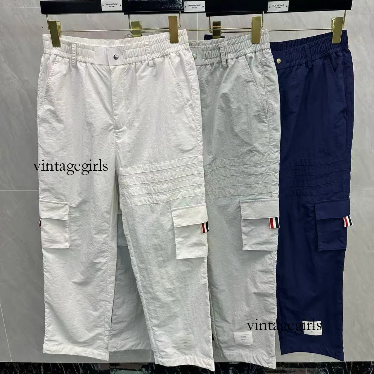Designer Sweatpants Men Women Classic Nylon Workwear Pants Long Style Casual Versatile Unisex Sports Pants Fashion Design Size M-2Xl
