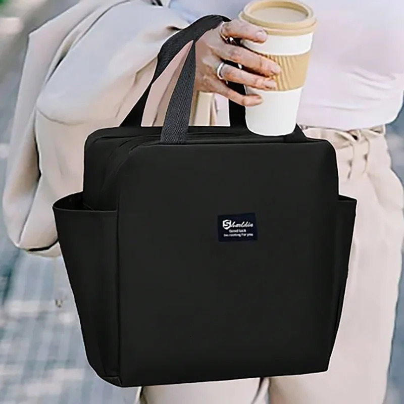 Multifunctional Zipper Thermal Lunch Bags For Women Large Capacity Waterproof Portable Cooler Bag Box Insulated Picnic Food 260624