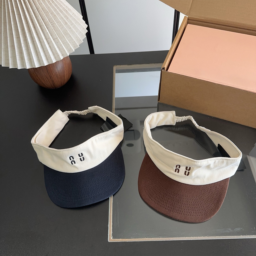 Designer Visors Hat Women Luxury Hollow Sun Hat Outdoor Leisure Hat Men Leisure Hat Adjustable Sun Hat Fashionable Sun Hat Daily Wear