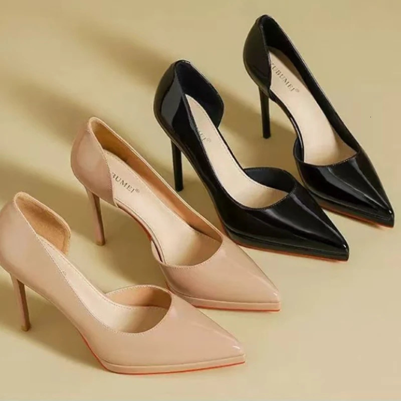 Sexy Womens High Heels Summer Style Pointed Toe Party Wedding Womens Shoes Slip-on Casual Womens Sandals 260623
