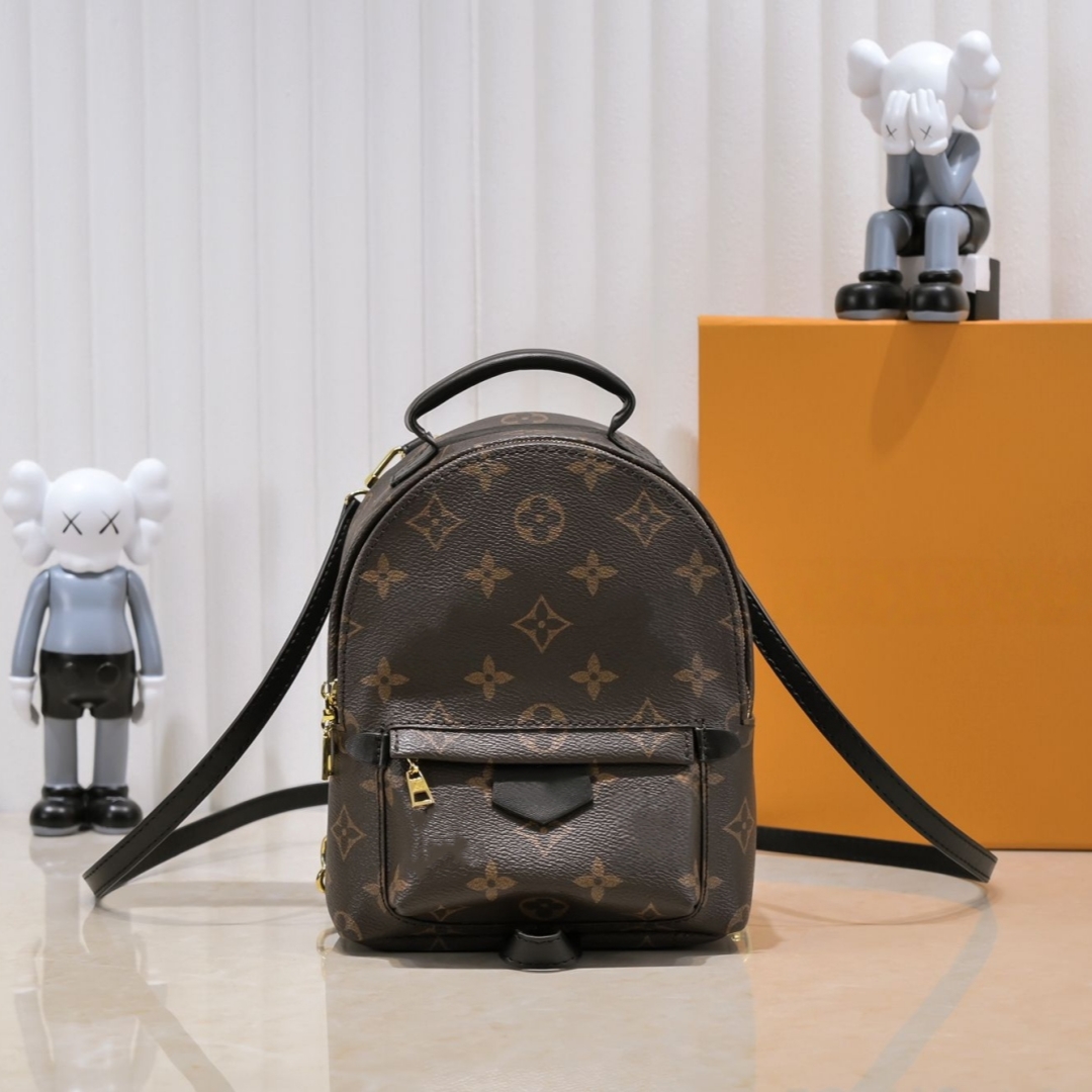 10A Quality Arrival genuine leather PALM SPRINGS Backpack Bag Womens Backpacks Designer Backpacks Bags Fashion Purse Women 3 Size Back pack Style wa