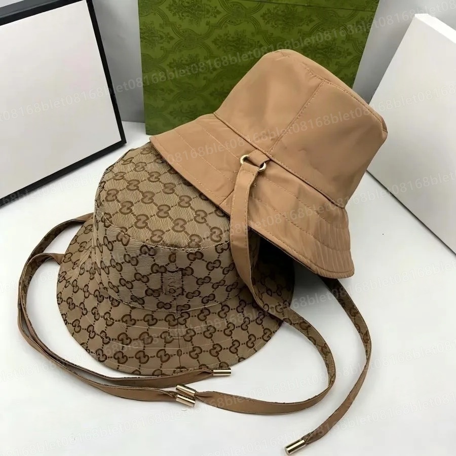 GG Designer Womens Bucket Hat Fashion Wide Brim Hats Luxury Letter Fitted Hats Unisex Summer Classic Designers Cap Fisherman Beach Cap Sun Hat