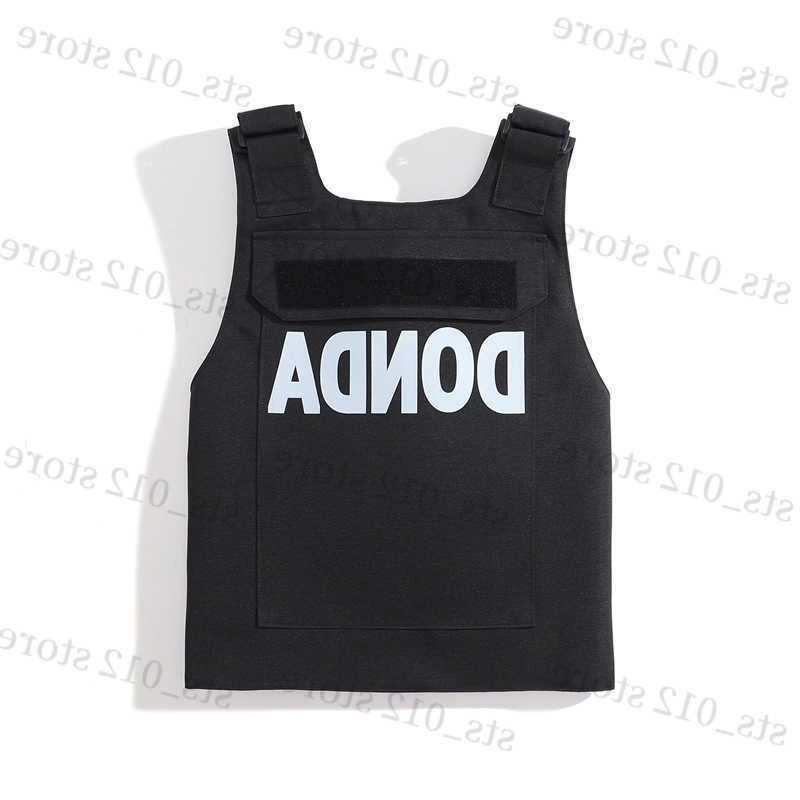 Tank Mens Tops Strtwear DONDA Tactical Vests Hiphop Vest Outerwear Tops Ts Tank Gilet Singlet for men L26623