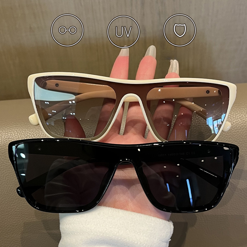 2026 New High Quality Slimming Photography with Fashionable Frame, High end UV resistant Polarized Sunglasses, Essential Sunglasses for Vacation Tra