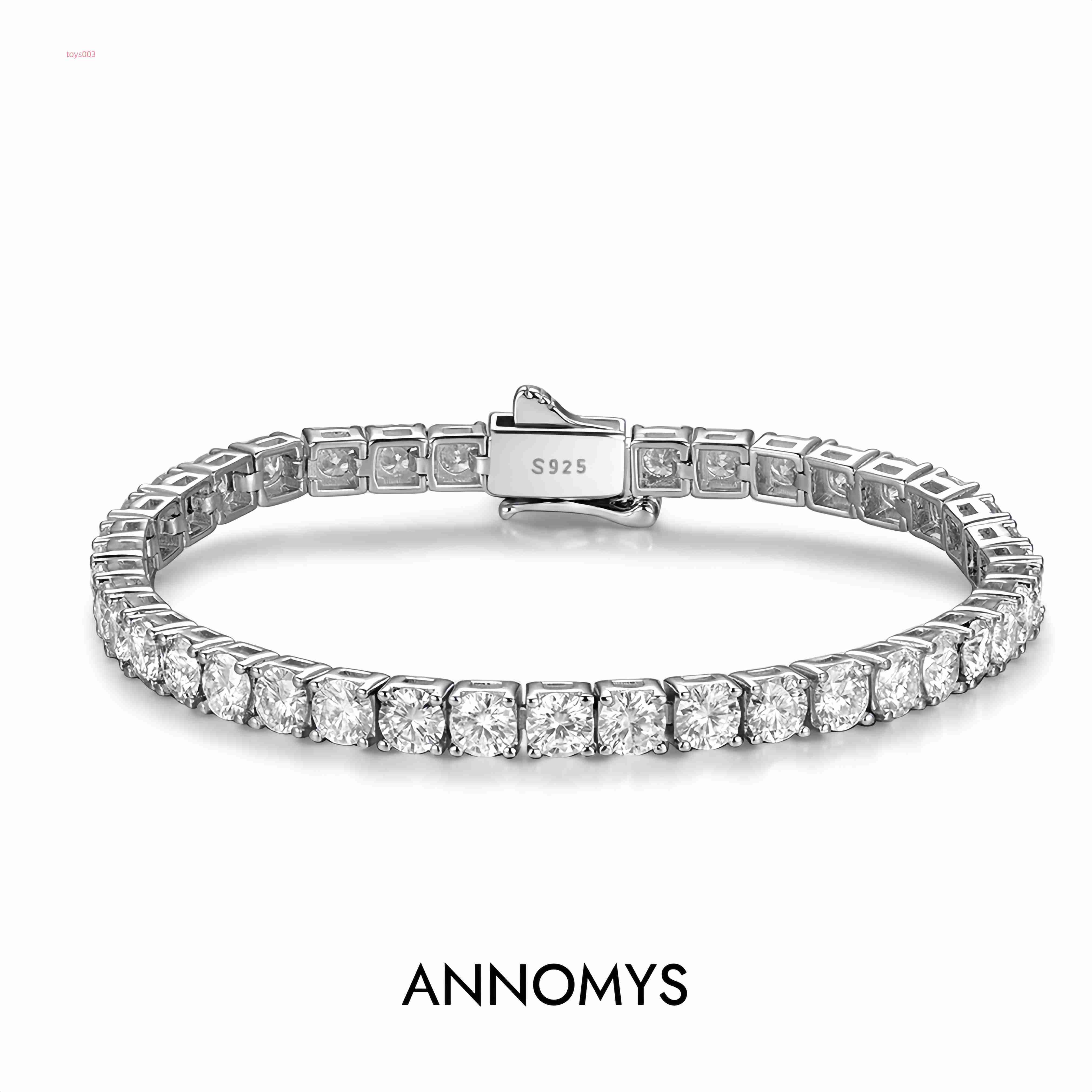 925 Silver Moissanite Tennis Bracelet Dazzling 30mm 40mm 50mm 60mm 65mm Stone Chain GRA Certified Jewelry Gift for Women