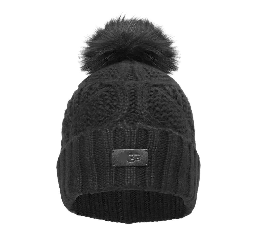 Cable Beanie With Pom for Women Designer mens classic fashion winter outdoor warm knitted hat couples holiday gifts high quality hot selling styles