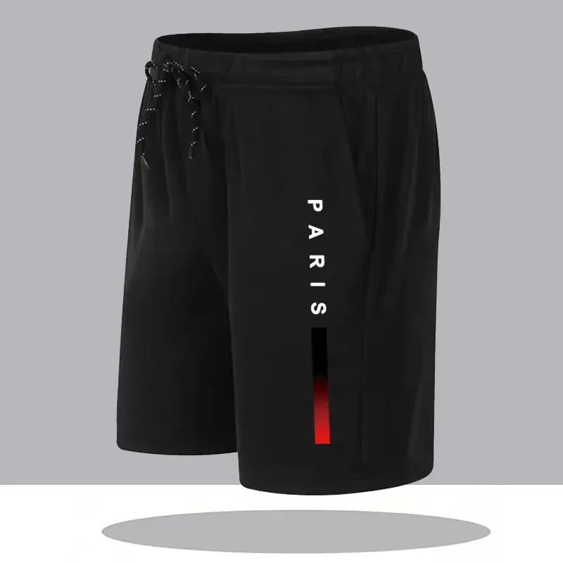 Mens Sports Shorts Breathable Quick Drying for Badminton Color Black for Training Running and Fitness Summer 2026 260623
