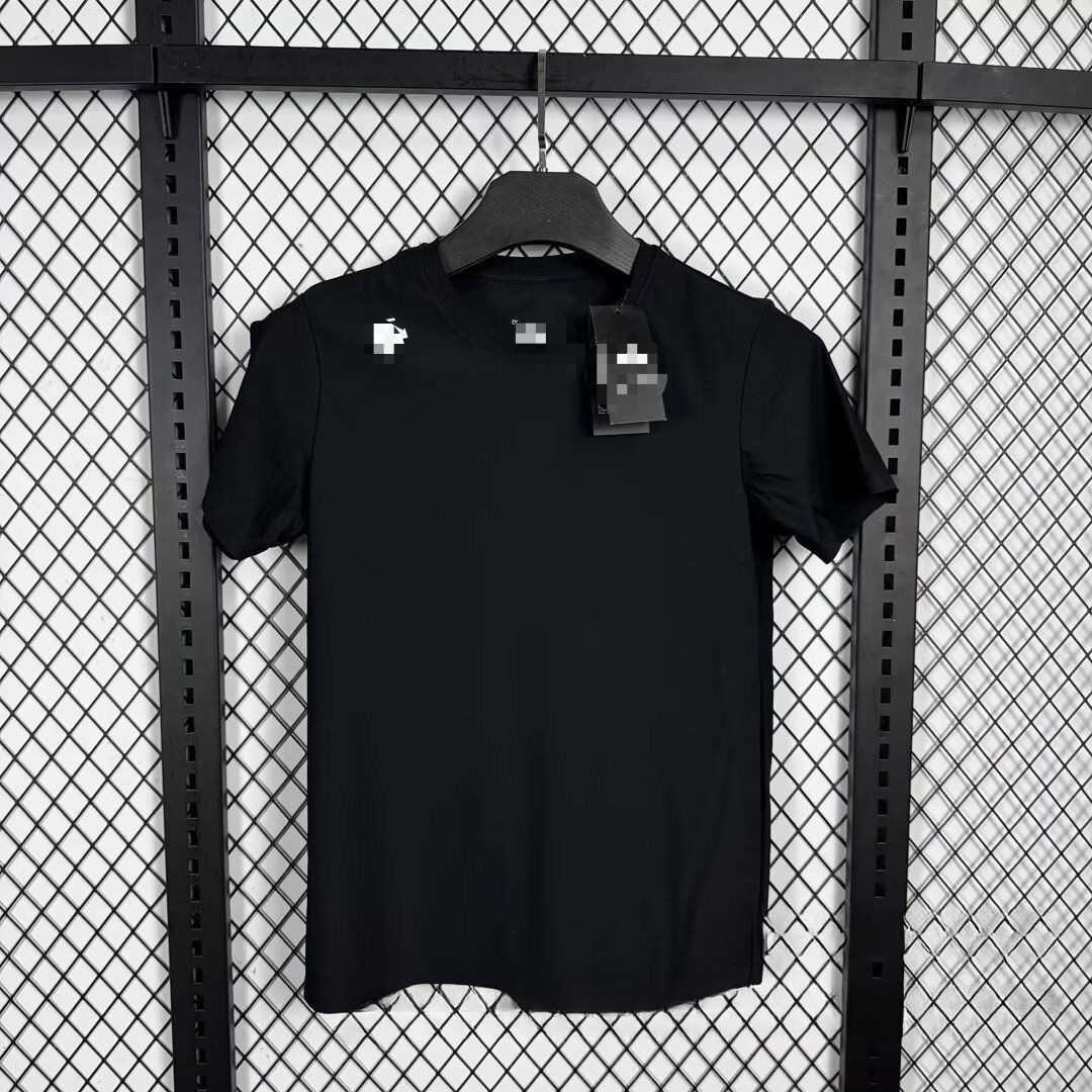 New Summer Version T-Shirt Sant Short Sleeve Ice Silk Quick-Dry Mens Silicone Logo Style for Couples L26624
