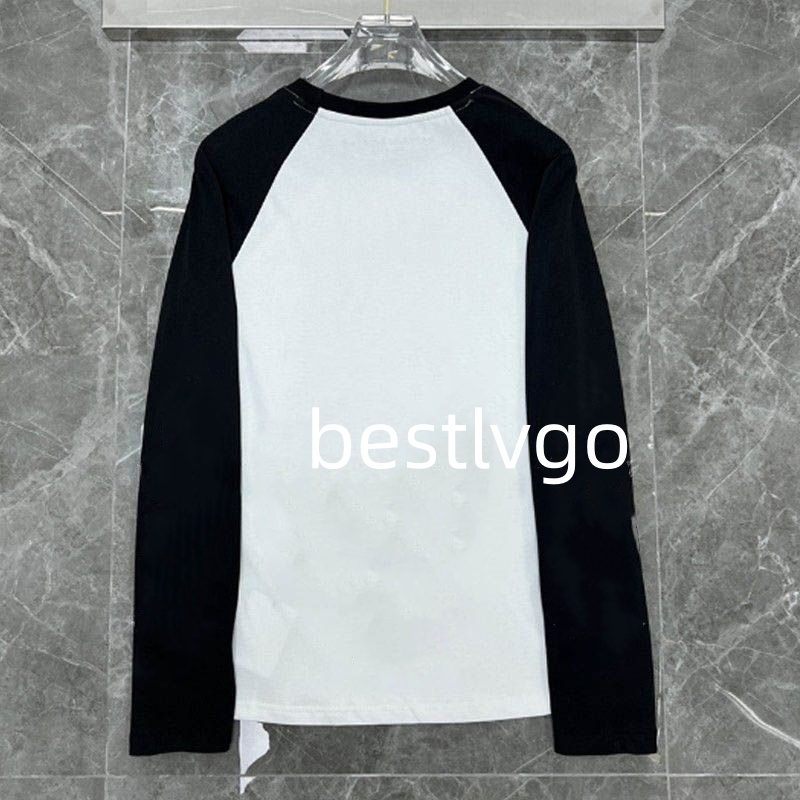 men t shirt tshirt fashion mens Hip hop loose long sleeves tees classical printed pattern design high quality designer mens long sleeves shirts b-image-928063885