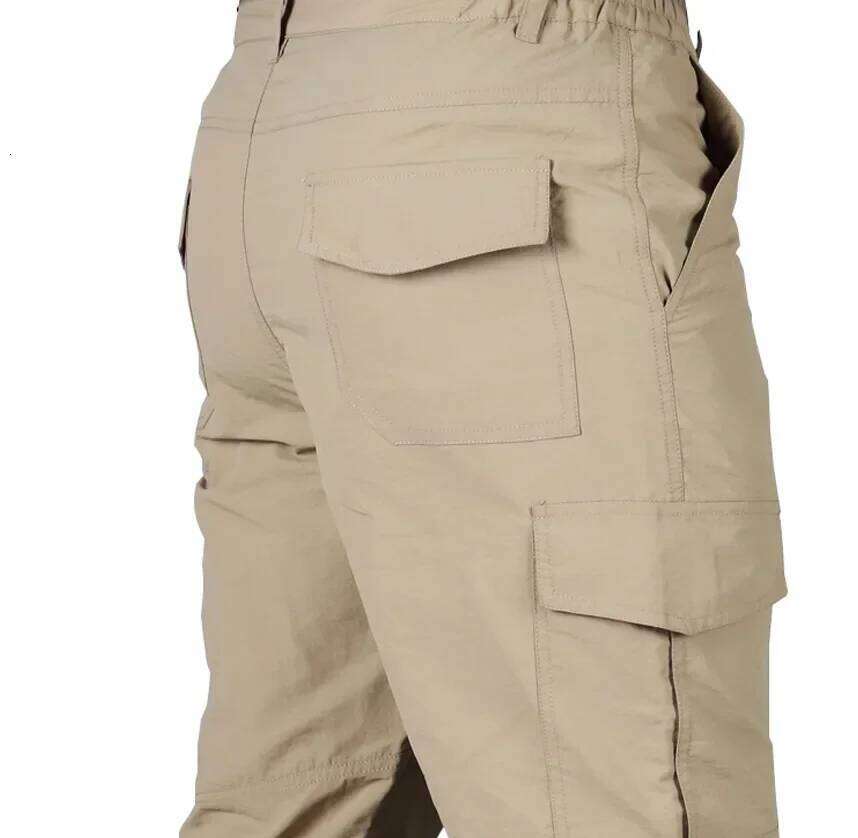 Asian size Mens Summer Tactical Cargo Pants Army Military Style Streetwear Jogger Hiking Trekking Mountain Work Casual Trousers W260624