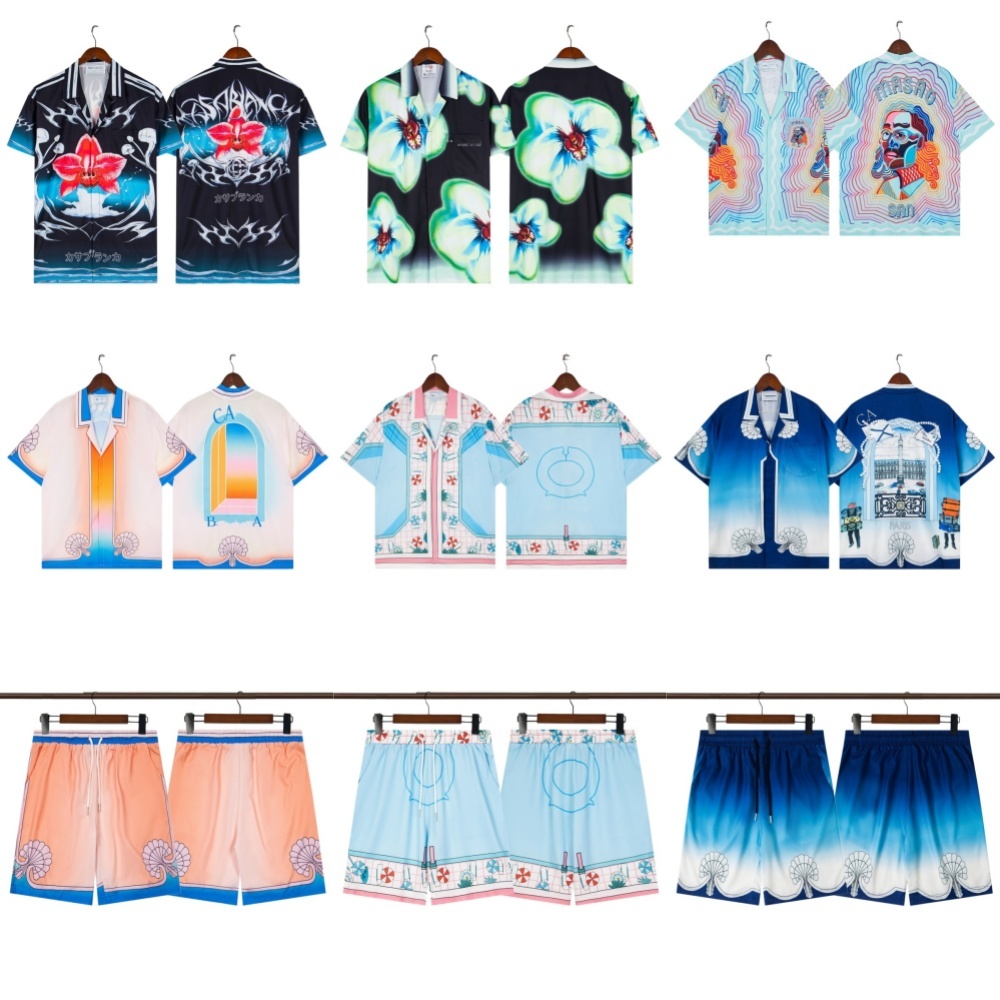 casablancaset designer t shirt for men fashion graphic tee women brand beach tracksuit outdoor sweatshirt ventilate pullover leisure shirts men m-image-984353444