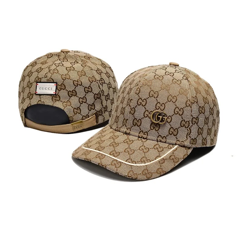 Casquette de luxe pour homme classique et femme - Casquette été haute qualité pour golf et loisirs avec broderie - Style polo classique mode