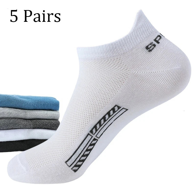 5 Pairs Men Socks Autumn Winter Breathable Men Socks Breathable Cotton Sports Sock Breathable Deodorant Business Socks 260623
