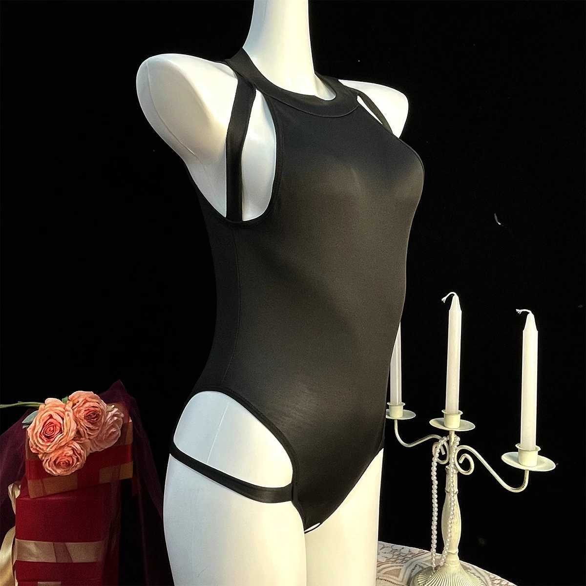Nightdress Sexy Woman Lingerie For Sex Open Crotch Backless Hot Porn One-piece Bodysuit Erotic Costume Babydoll Dress Underwear D260623