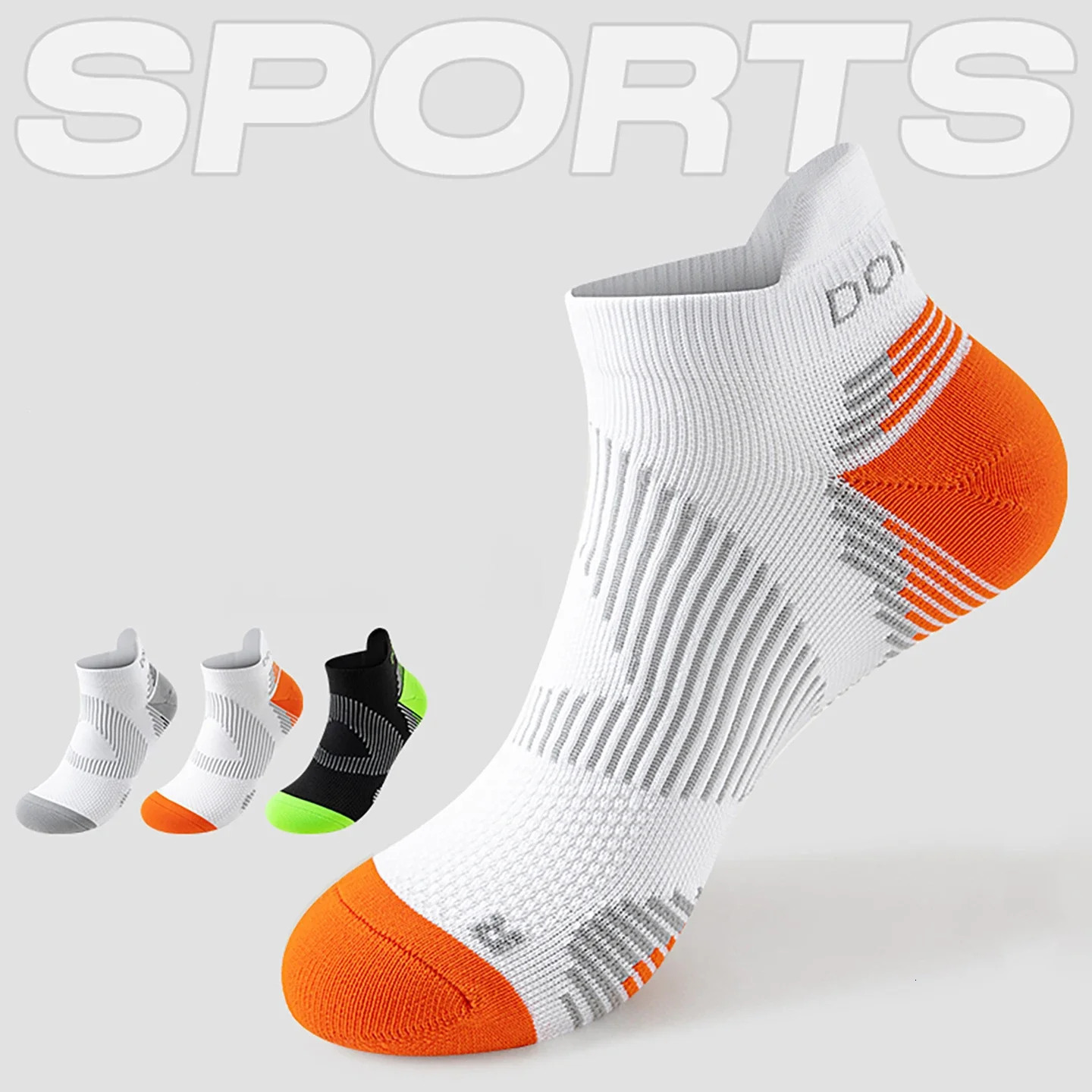 Mens Summer Towel Bottom Sports Ankle Socks Marathon Running Cycling Breathable Boat Socks 260623