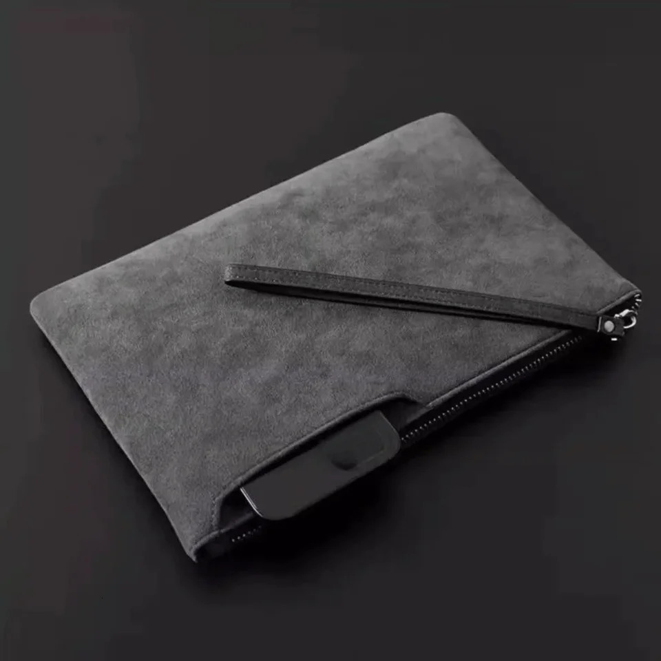 Mens Business Clutch Bag PU Leather Wallet Handheld Busin Casual Phone Bag Soft Surface Ort Wallet Casual Handbag Coin Purse 260623