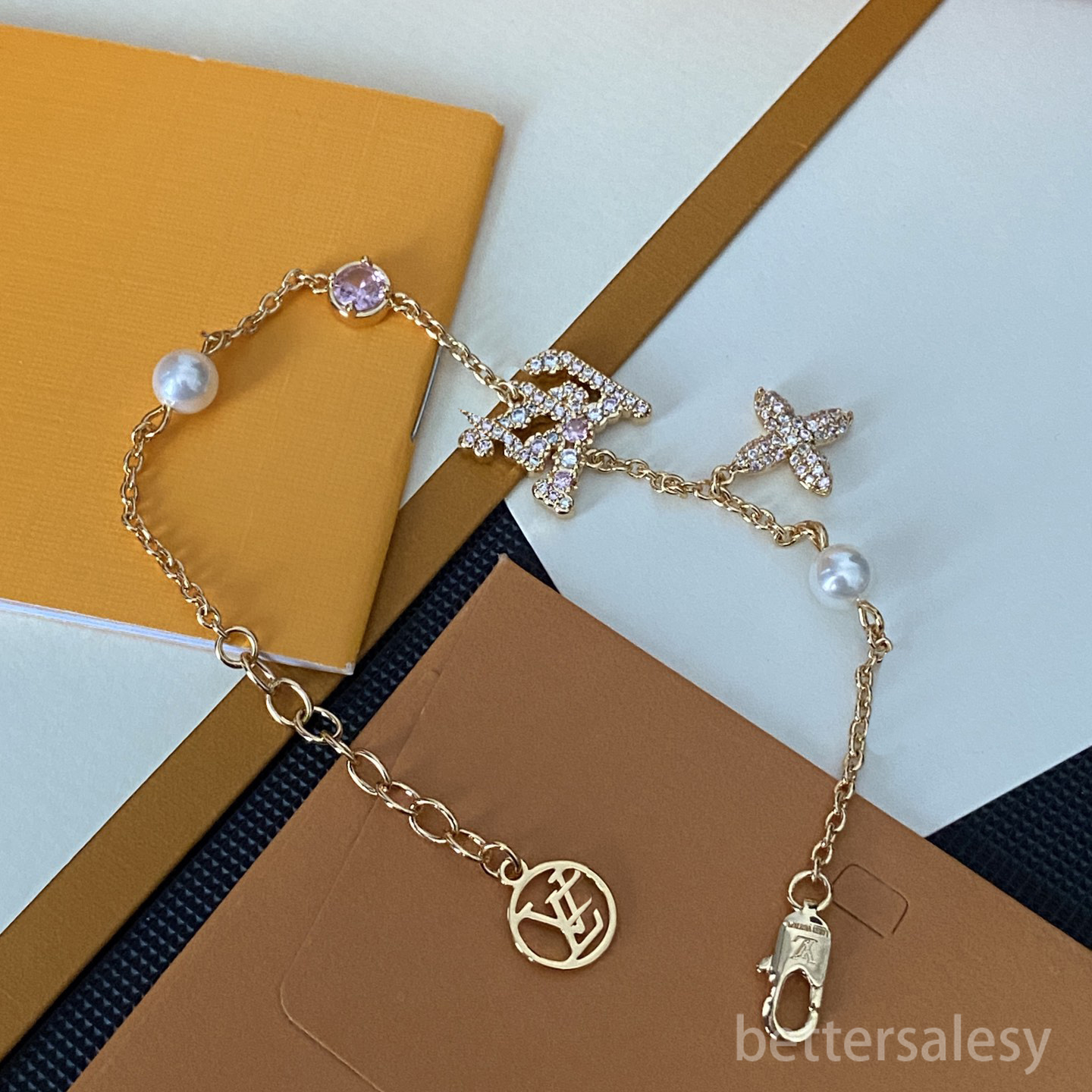 Designer Bracelet Beads Chains Bangle Bracelet Women Fashion Wedding Party Luxury Jewelry Accessories Designer Letter Chain Bracelet