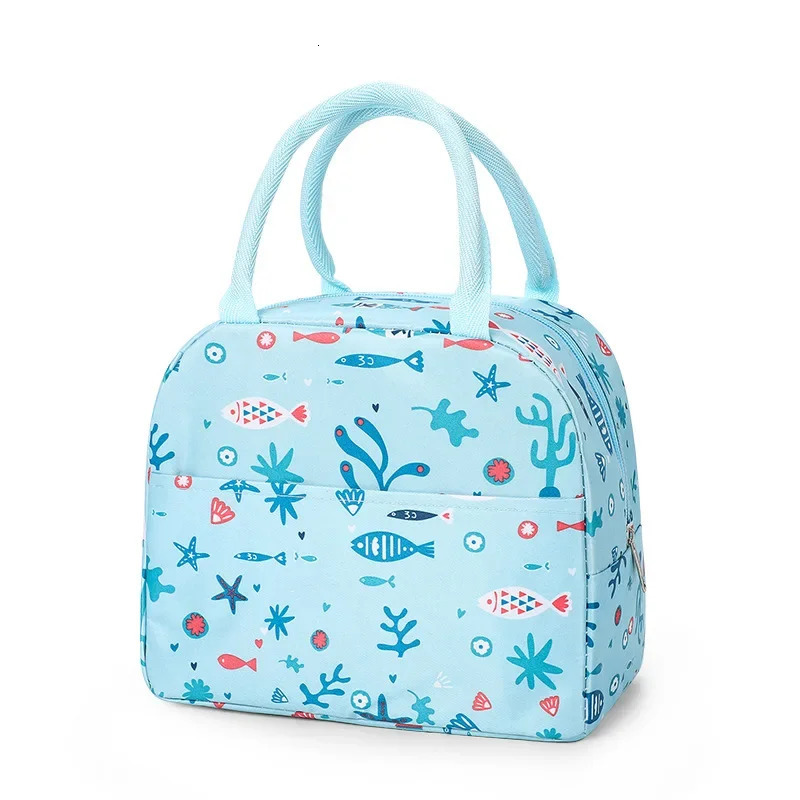 School Work Insulated lunch bag For Women Kids Cooler Bag Thermal Portable Box Ice Pack Tote Food Picnic Bags Lunch 260624