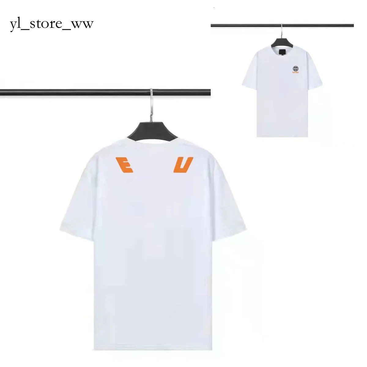 Popular Designer Mens Clothing Evisuu Tshirts Breathable Tee Shirt Graphic Short Sleeve Crew Neck Evisuu Shirts Cotton Printed Men Womens T Shirts A