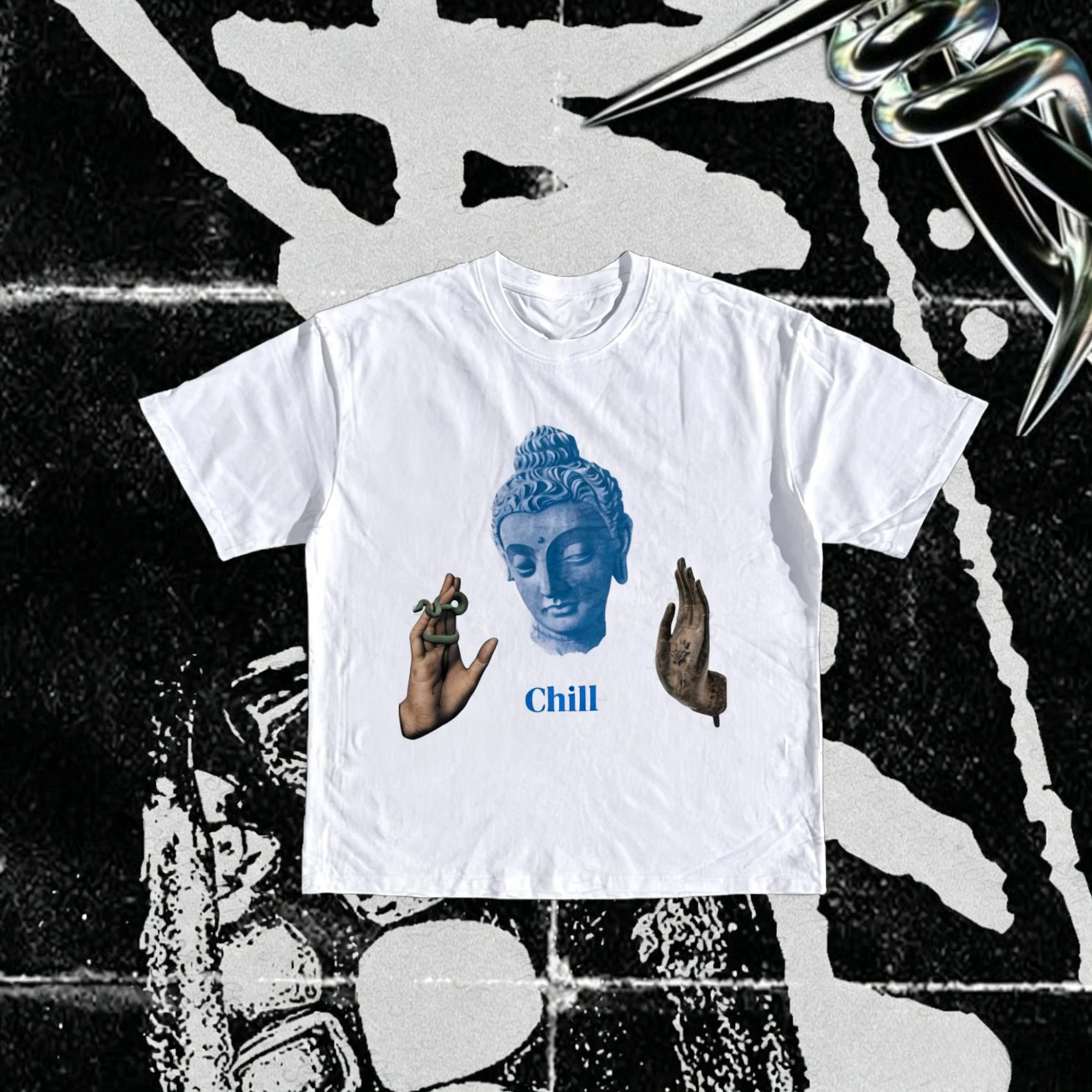 Aesthetic Goth Vintage Street Women Tees Grunge Punk Printing Tops Y2k Clothes Emo Mens and Womens Summer Letter T Shirt 260623