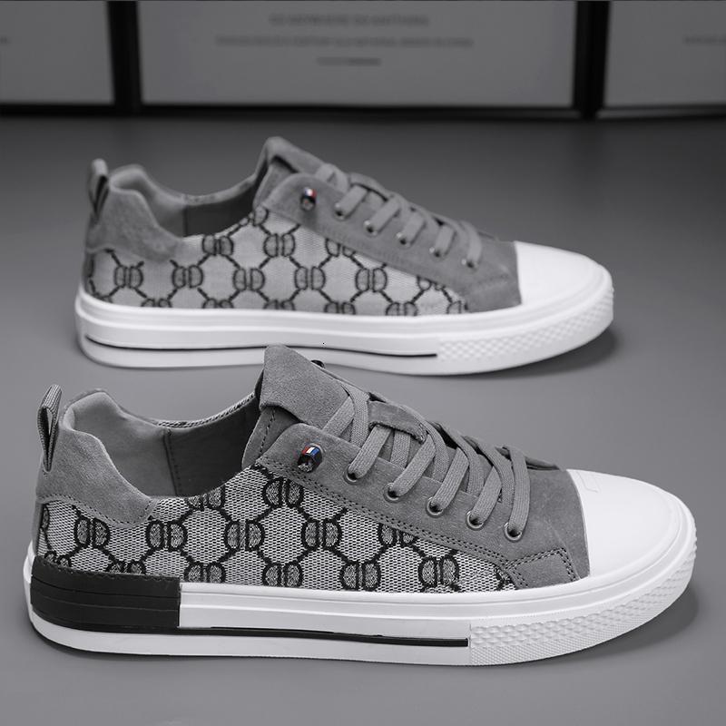 Designer shoe Canvas trendy men's casual sneakers standard sports size