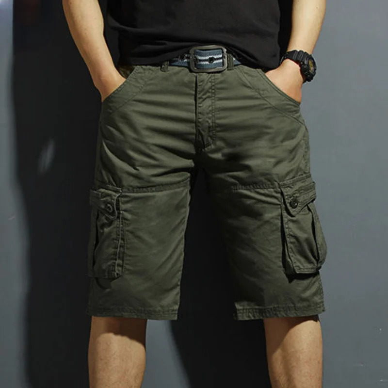 Mens Cargo Shorts Combat Solid Half Hiking Bermuda Short Pants for Men Comfortable Vintage y Baggy Hevy Whate Y2k Jorts 260617