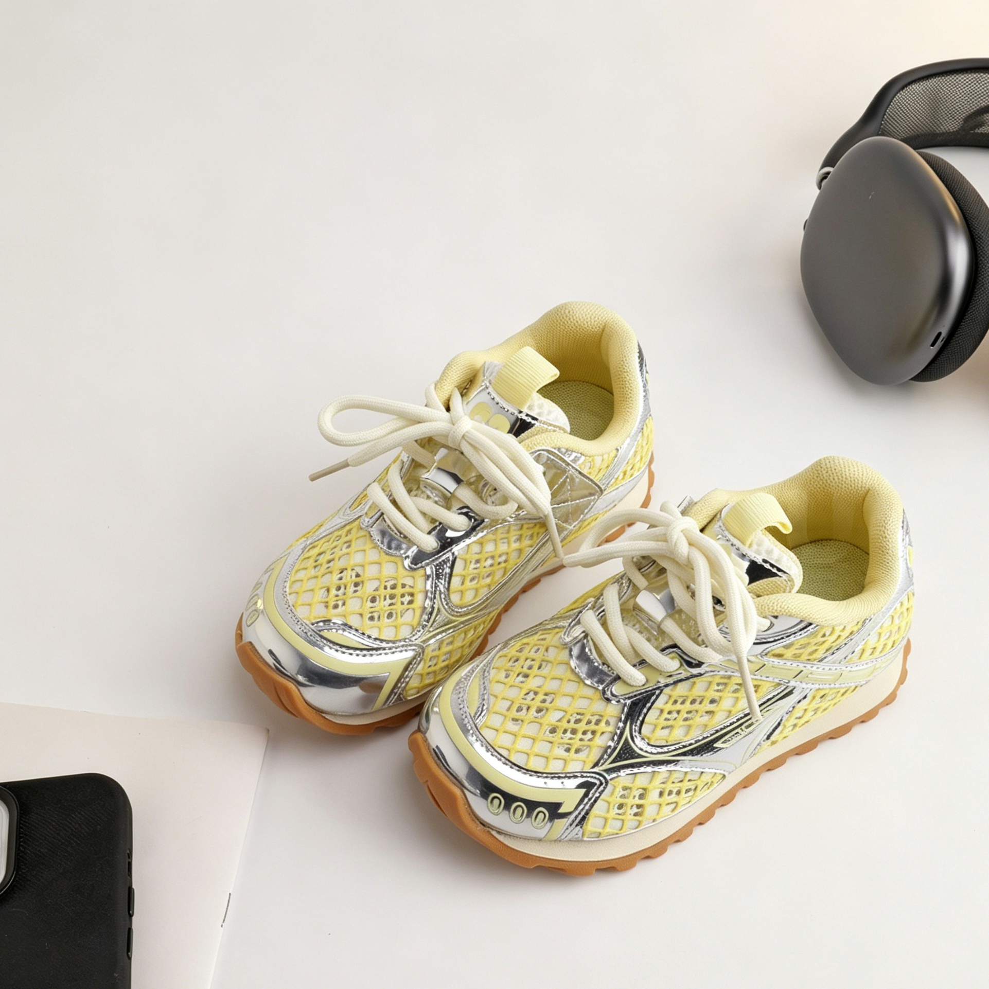 Designer Shoes for Boys and Girls new 'High - end Customized Products' Mesh - breathable Spring and Summer Children's Hidden Function