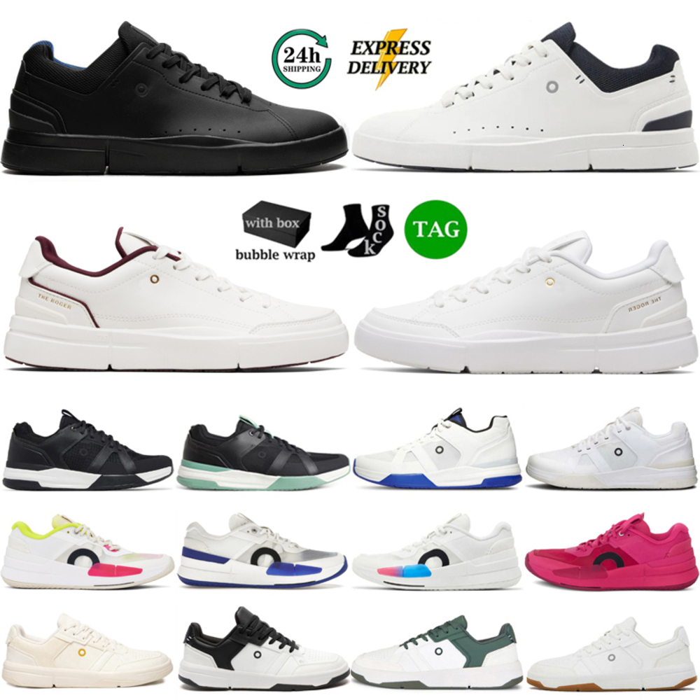 With Box Designer Running Shoes OC The Roger Pro 2 Casual Shoes Mens Womens Sneakers Advantage Clubhouse Black White Burgundy Skates Sports Tenis Ou