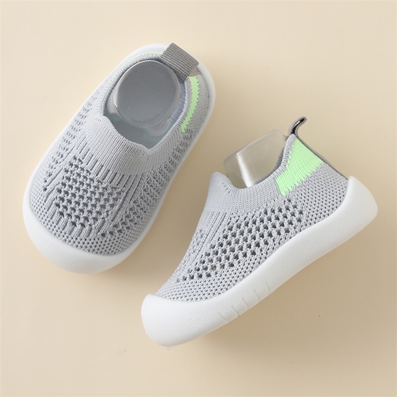 Spring Baby Shoes Mesh Knit Breathable Kid Girls Boys 0-3T Summer Slip-On Casual Sneakers Toddler Non-Skid Prewalker260610ww