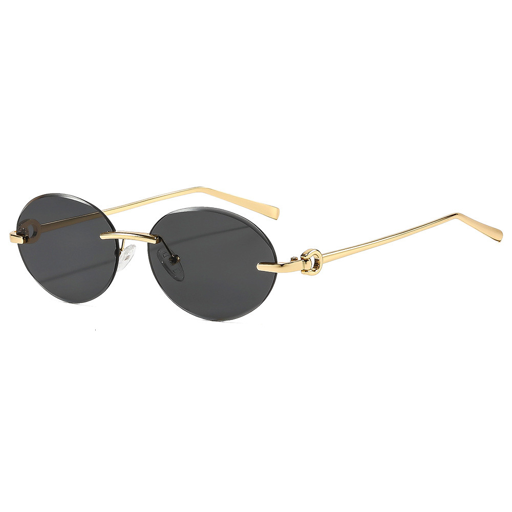 2026 new fashion trend retro oval metal polarized sunglasses, high-end sunglasses for hiking and driving trends, essential sunglasses for couples