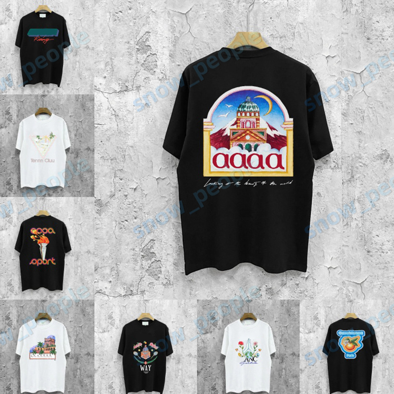 New men tshirt tees luxury tshirt fashion round neck sweat absorbing short sleeves Casual Style Mens Street t shirt Asian size S-3XL