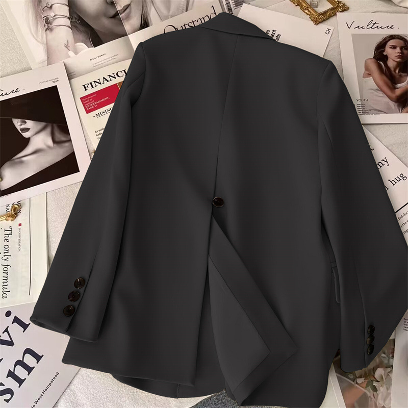 2026 Autumn New Korean Blazer for Women, Fashionable Casual Suit Jacket, Street Chic Design Outerwear