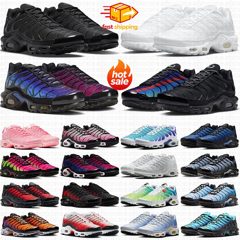designer men women plus tn running shoes tns sports sneakers daily outfit outdoor recreation casual chaussure mens trainers triple white black blue