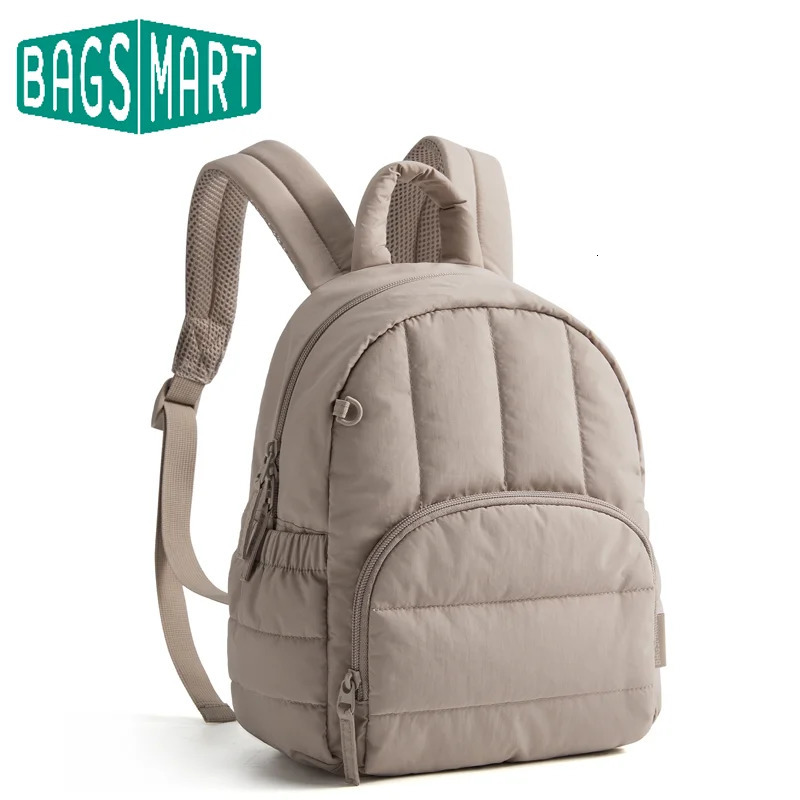 BAGSMART Mini Backpack for Women Lightweight Puffer Small Backpack Purse Quilted Casual Travel Daypack Cute Waterproof Bookbag 260624