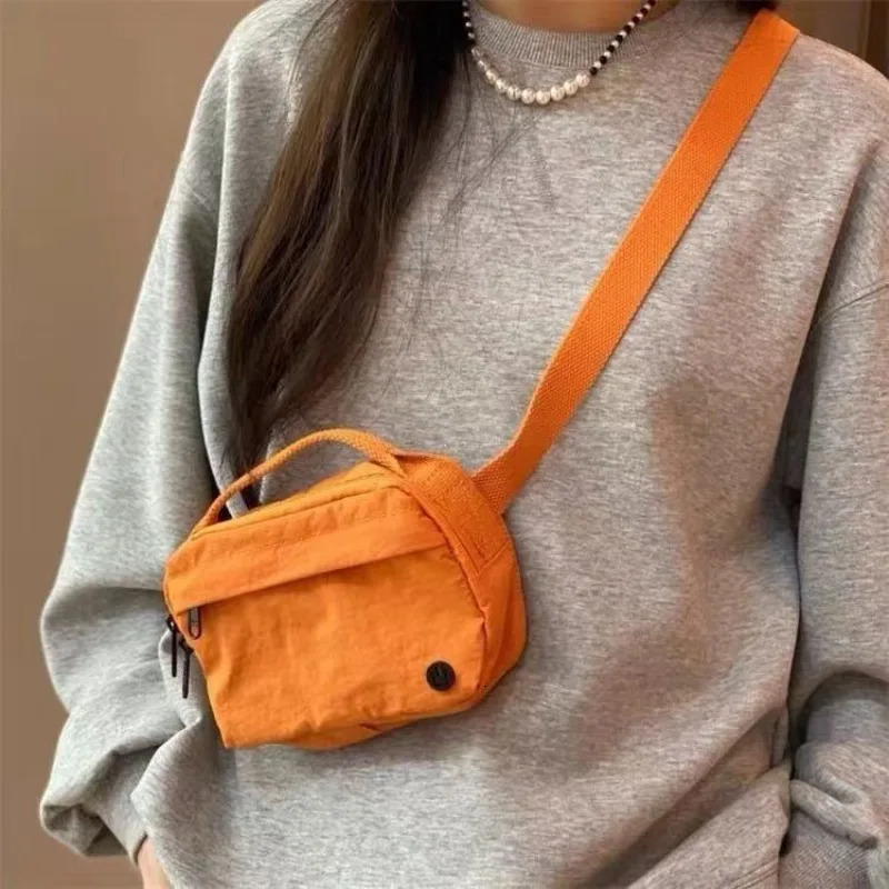 Colored Nylon Canvas Small Square Bag Waterproof Lightweight Casual Single Oulder Slant Cross Mobile Phone Bag 2026 Shoulder 260622