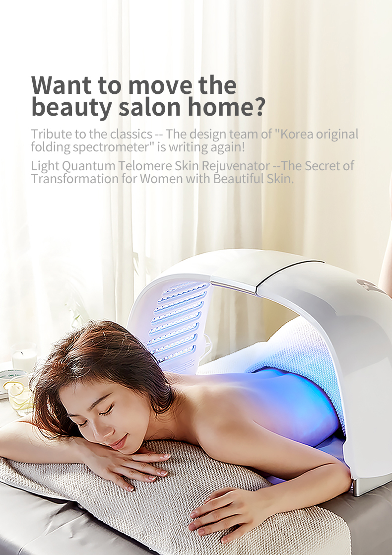 2026 Hot Anti Aging Red Blue Led Light Therapy 7 Colors Facial Led Pdt Skin Rejuvenation Skin Care Full Body Ski
