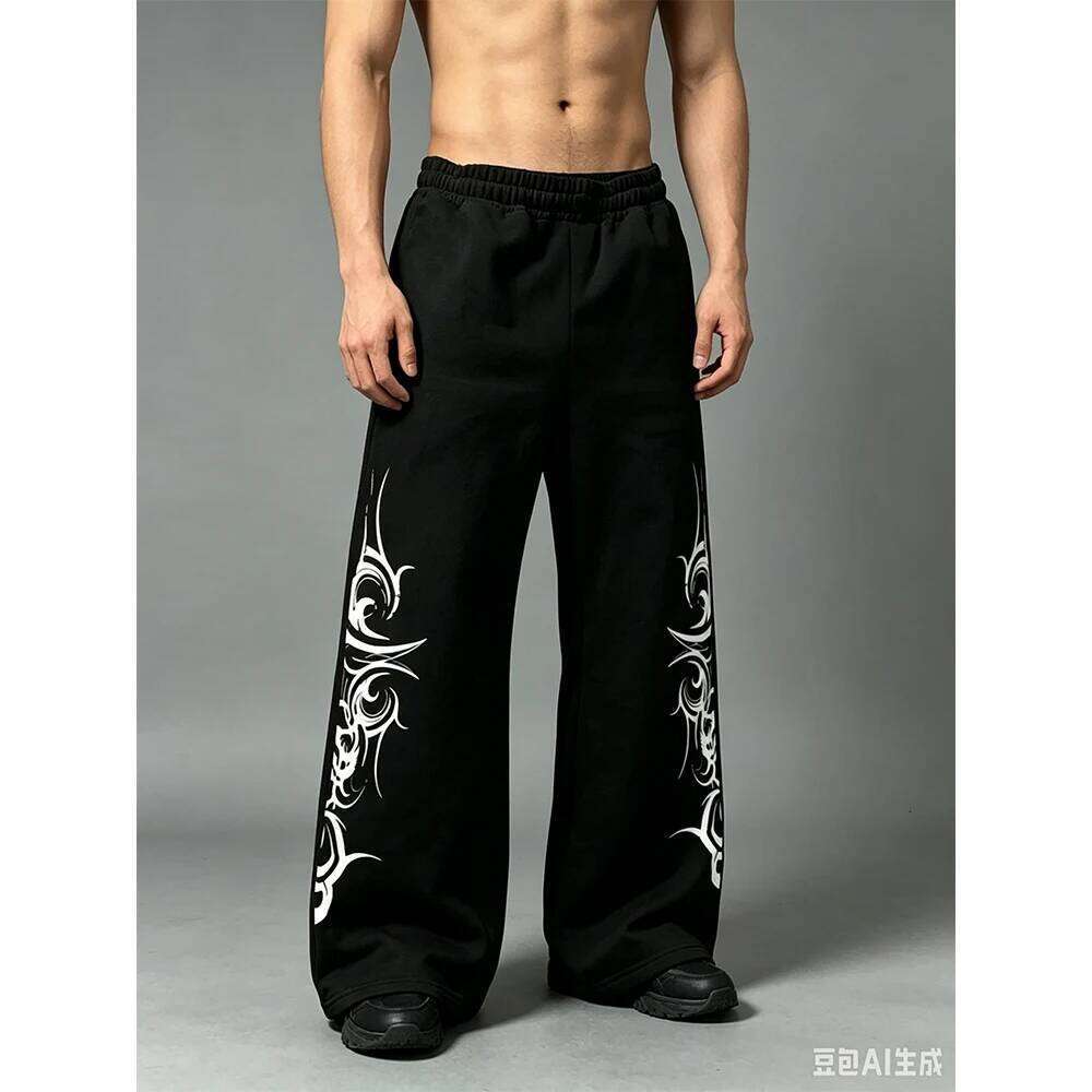 2026 Summer Hot Fashion New Men's Women's Kids Casual Gothic Sports Straight Leg Oversized Street Jogging Pants W260624