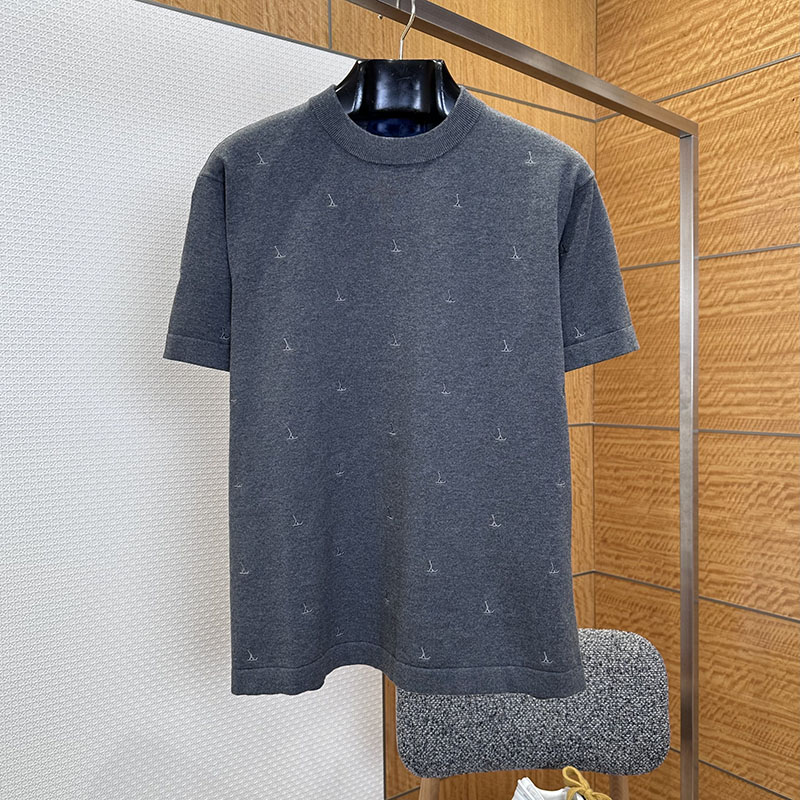 Men's Plus Tees Polos Round jacquard T shirt plus size neck printed polar style summer wear with street t shirts 214y61