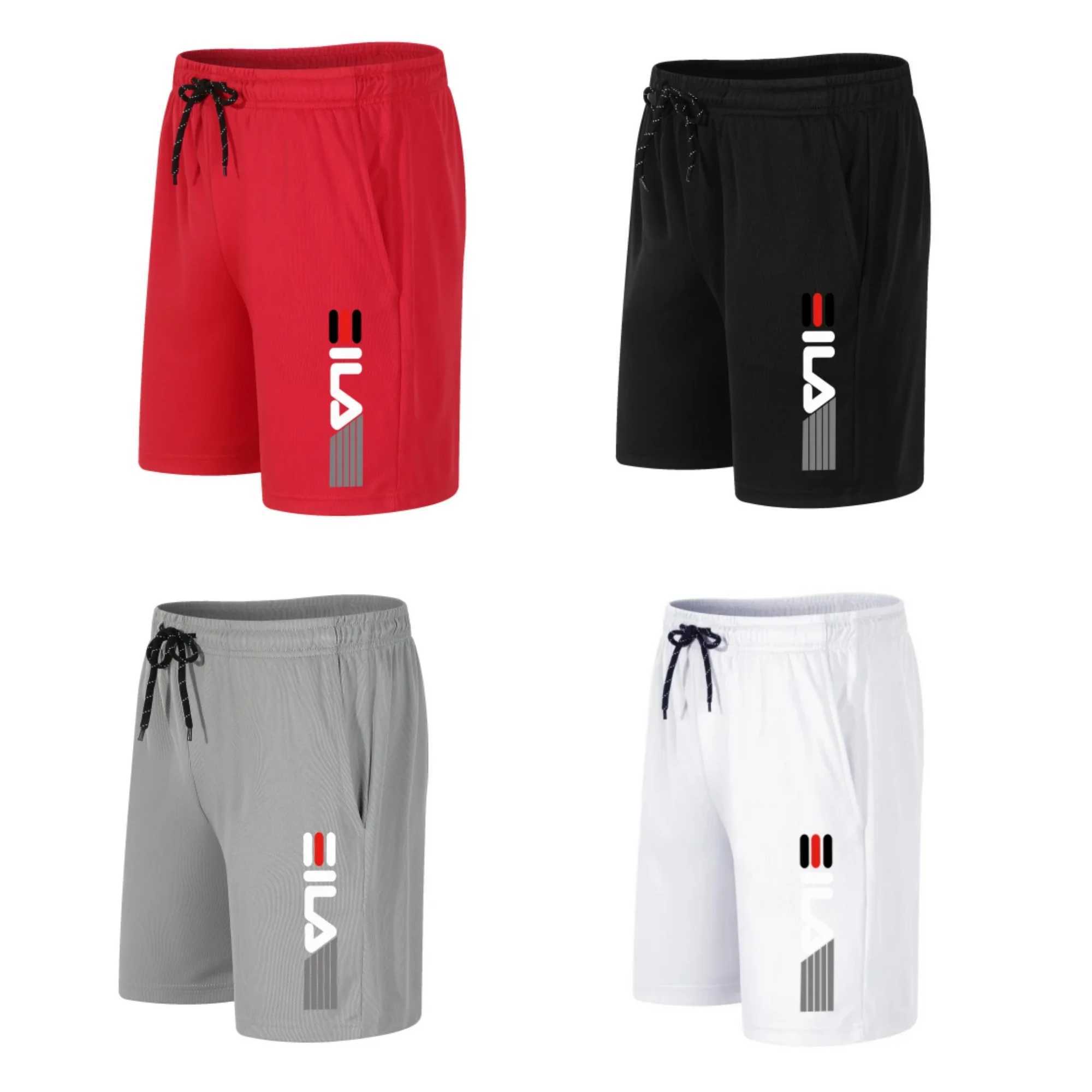 Mens Running Shorts Casual Sports Breathable Mesh Quick Dry Outdoor Hiking Clothing Fitness Drawstring Q60623