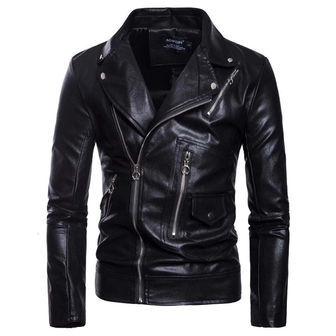 Young Male PU Leather n Jackets PU Male Faux Leather Blazers High Quality Leather Jacket Mens Fashion Jackets 260622
